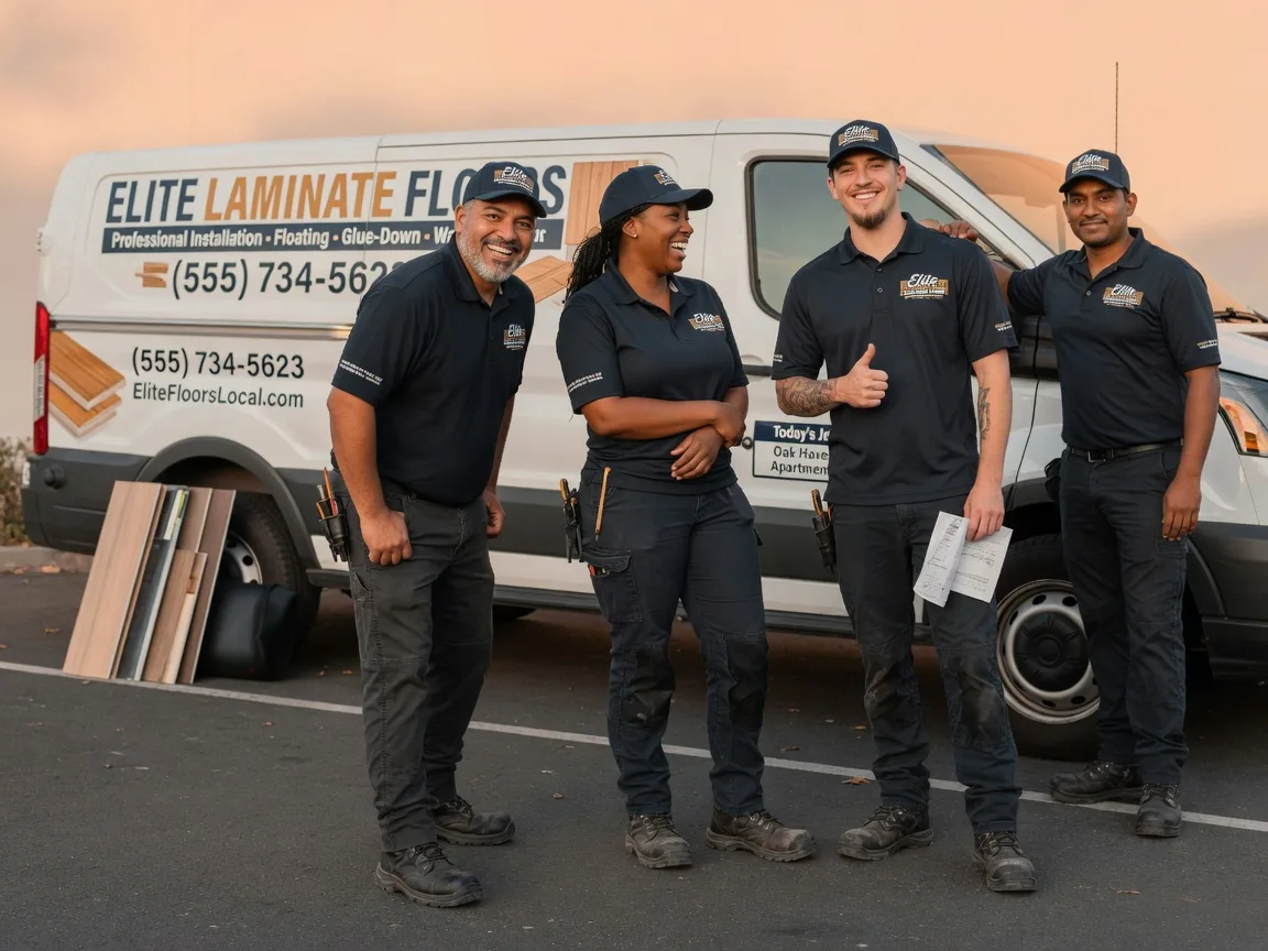 Laminate flooring installation company in Fruitland, IA